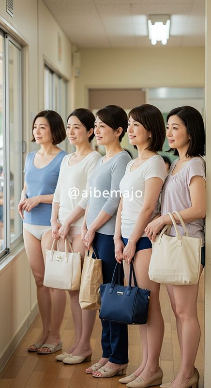 サンプル画像1:【おかず専用】妄想美魔女〜授業参観ママの透視実験2〜(AI美魔女) [d_553802]