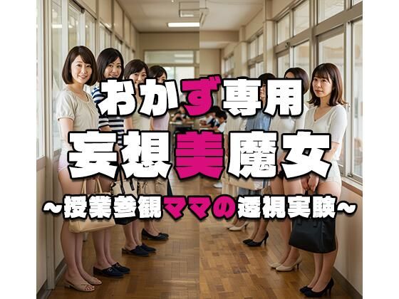 【おかず専用】妄想美魔女〜授業参観ママの透視実験2〜【AI美魔女】