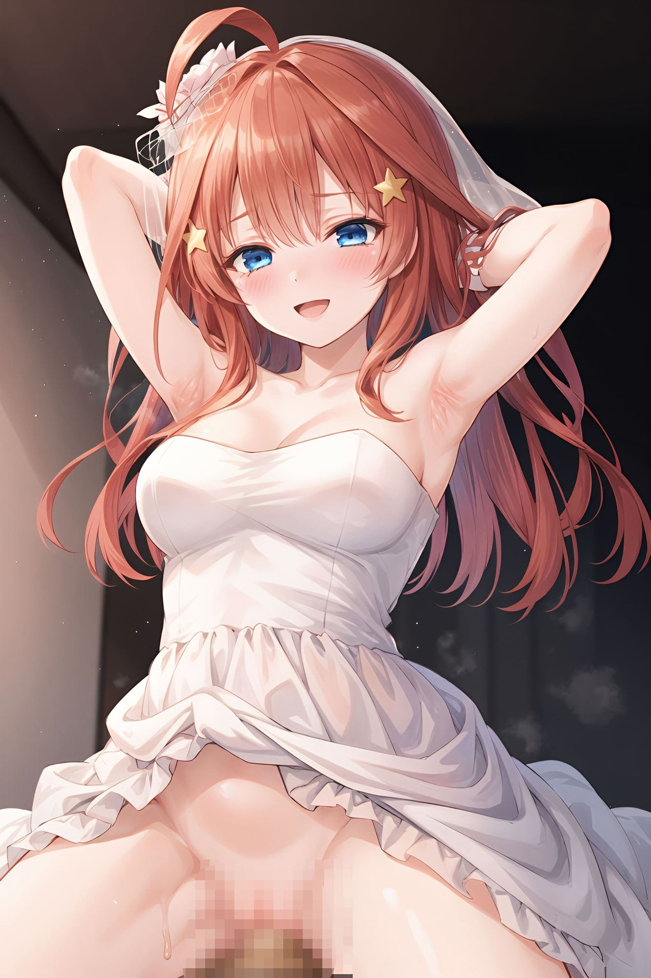 サンプル画像2:五等分の花◯ 中〇五月 〜花嫁のウエディングドレス〜(泡沫) [d_553854]