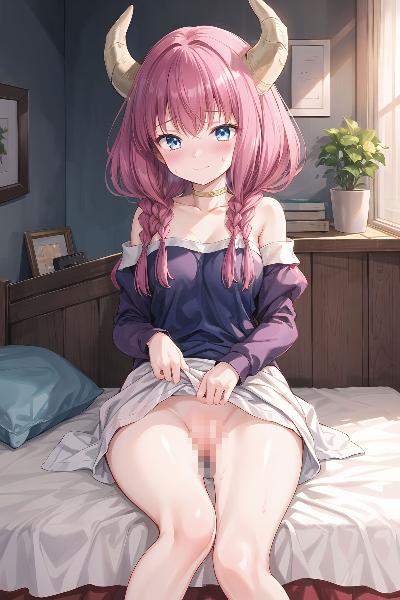 サンプル画像4:本当は甘えん坊さんなア◯ラ様とラブラブ結婚生活(泡沫) [d_553860]