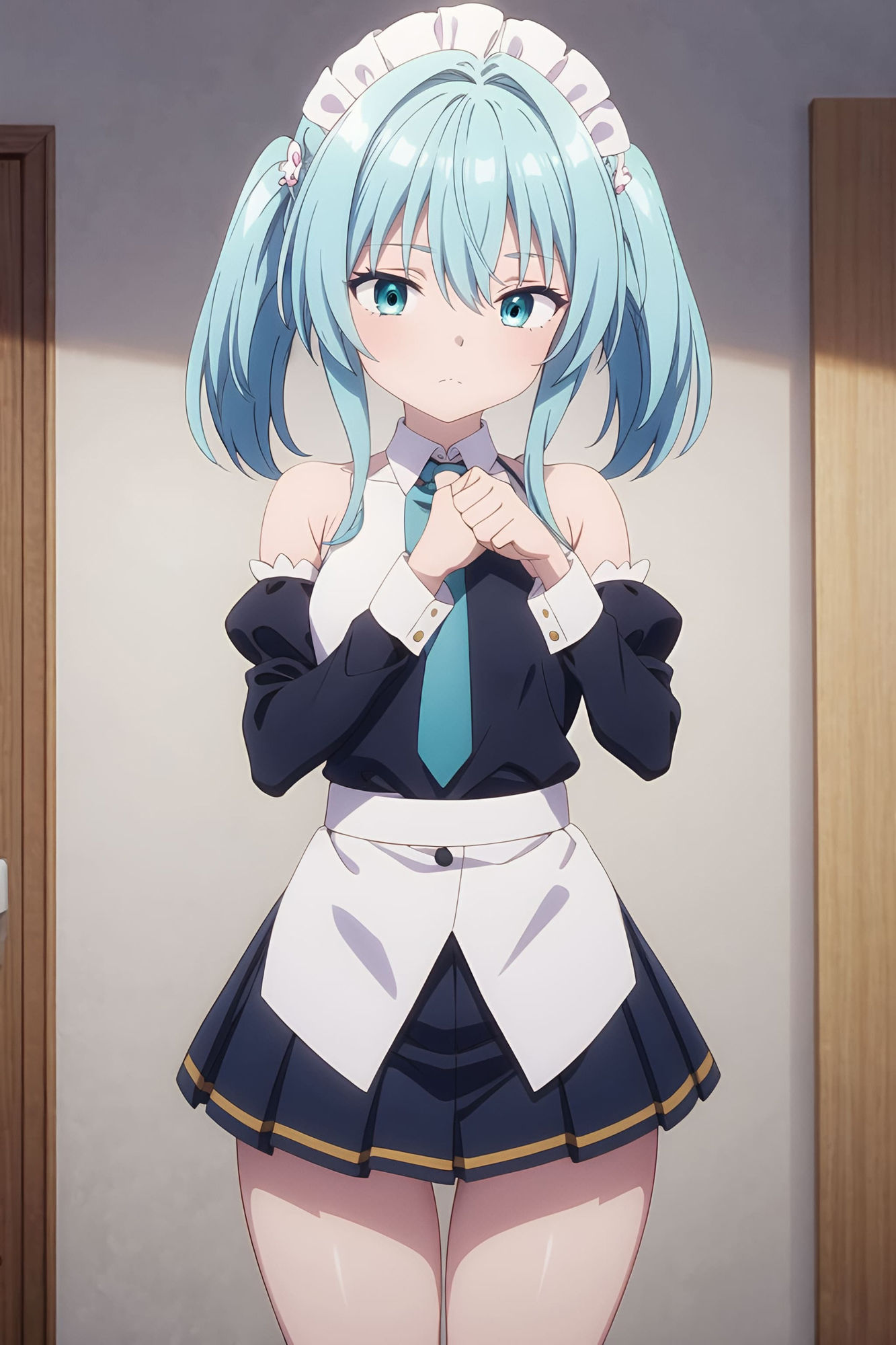 サンプル画像1:御主人様の精子だけは何度でも受け止めます 従順受け止めメイド(泡沫) [d_553926]