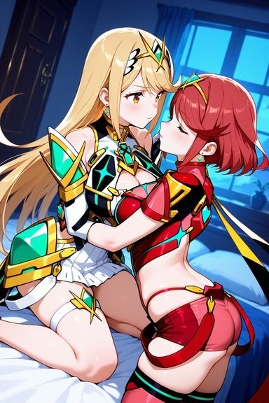 ホムヒカ百合プレイ 画像1