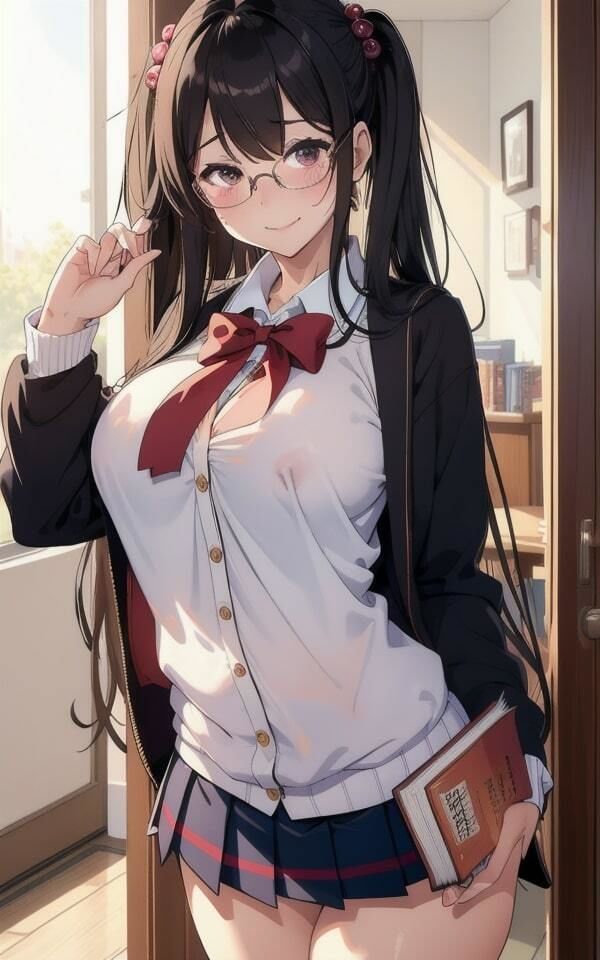 サンプル画像3:同級生の姉20歳大学生のメガネお姉さんに誘われて・・・清楚なのにFカップって反則！(高品質クラブ) [d_554015]