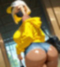 白黒ギャル食べ比べ