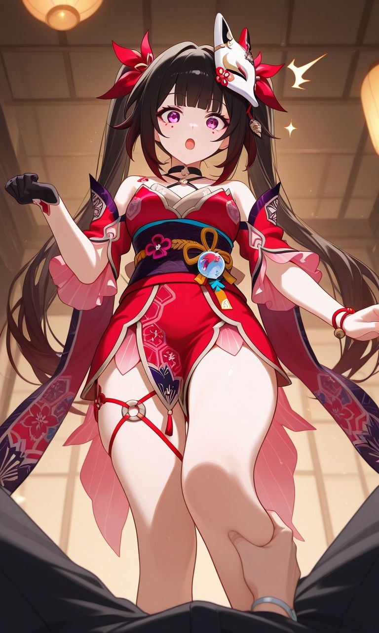 サンプル画像4:花火 Sparkle 蹴られたからヤり返す(ochamaru) [d_554069]