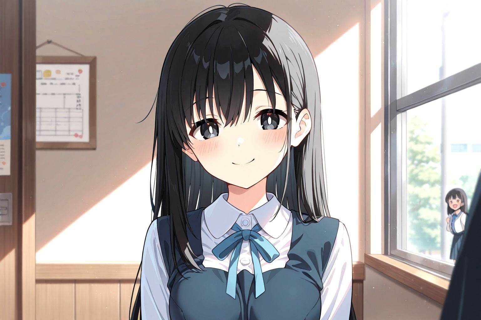 サンプル画像1:ボクに義妹ができました  ちっぱいとプリケツの制服少女(デスピール) [d_554111]