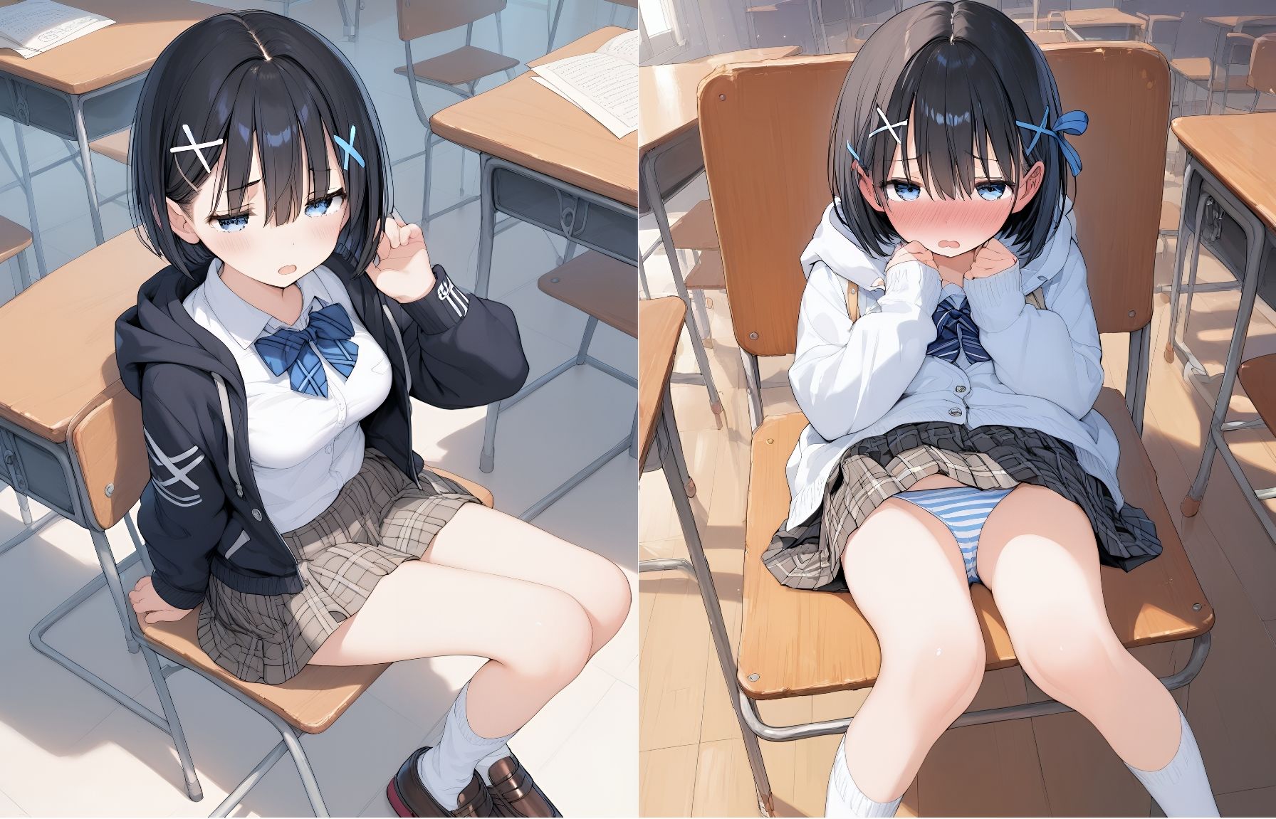 サンプル画像1:『黒髪ヒロインズ★青春の2コマ萌えエロ』コレクションvol.1【4K高画質】(ひかるーな) [d_554116]