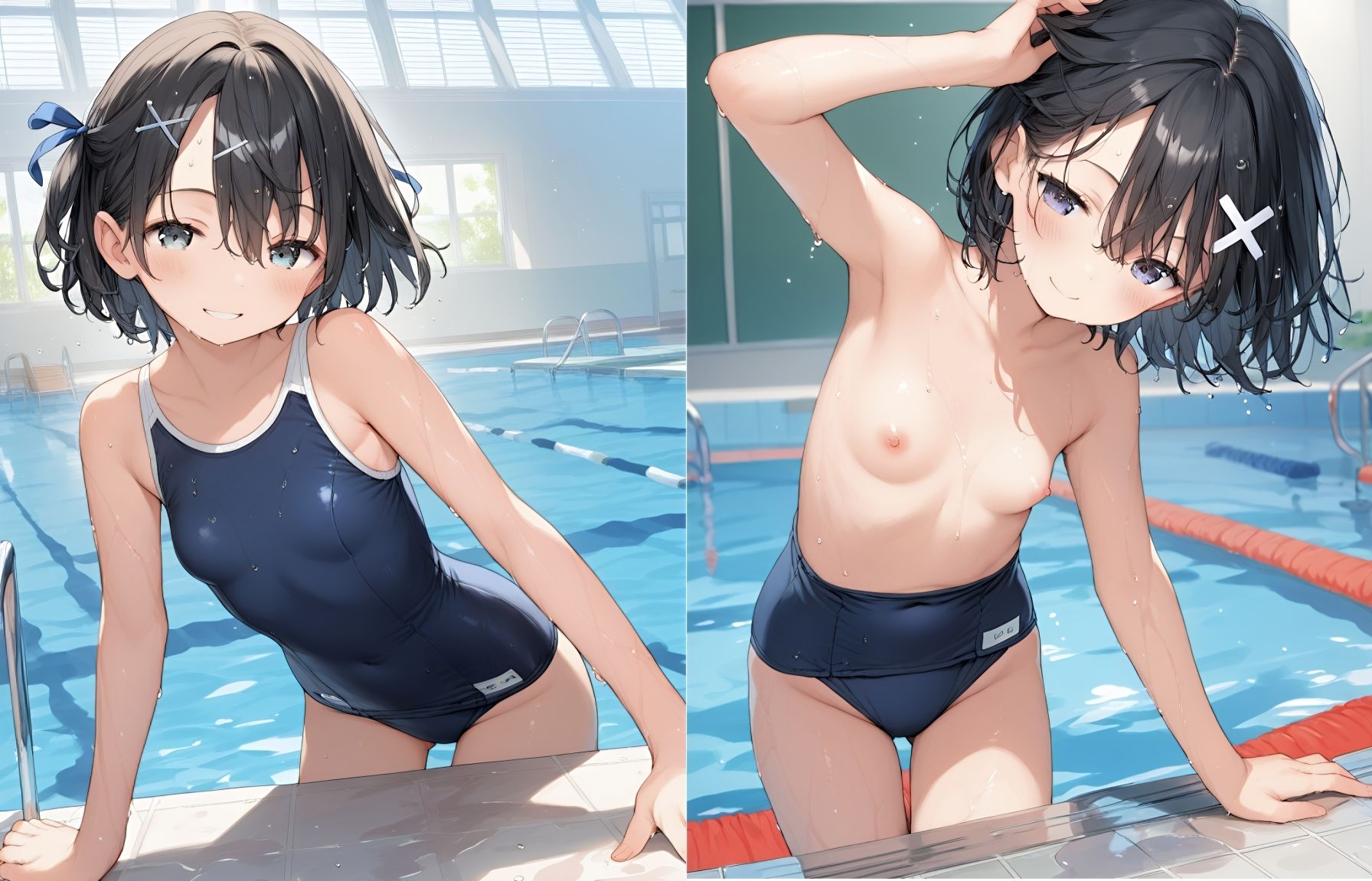 サンプル画像6:『黒髪ヒロインズ★青春の2コマ萌えエロ』コレクションvol.1【4K高画質】(ひかるーな) [d_554116]