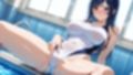 クールな銀髪先輩と恥ずかしがり屋の青髪後輩が水着姿でコーチに種付けされる【400枚収録】【4K】【FANZA専売】