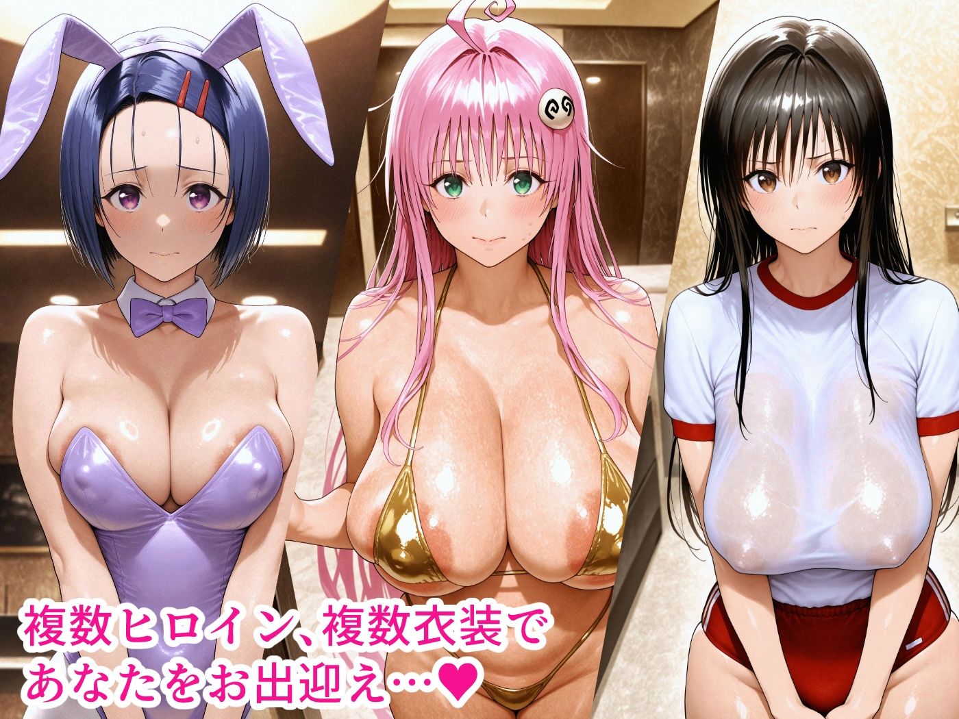 サンプル画像1:Hotel De Sex -ToL◯VEる-(TOXIT) [d_554198]