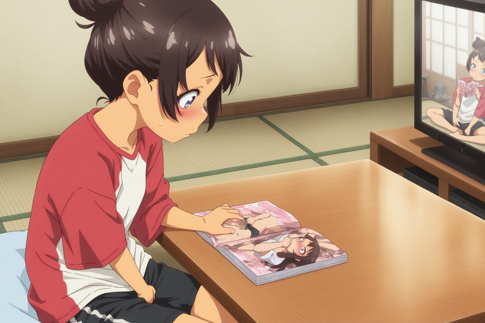 サンプル画像2:オナつら(エリザベス) [d_554205]