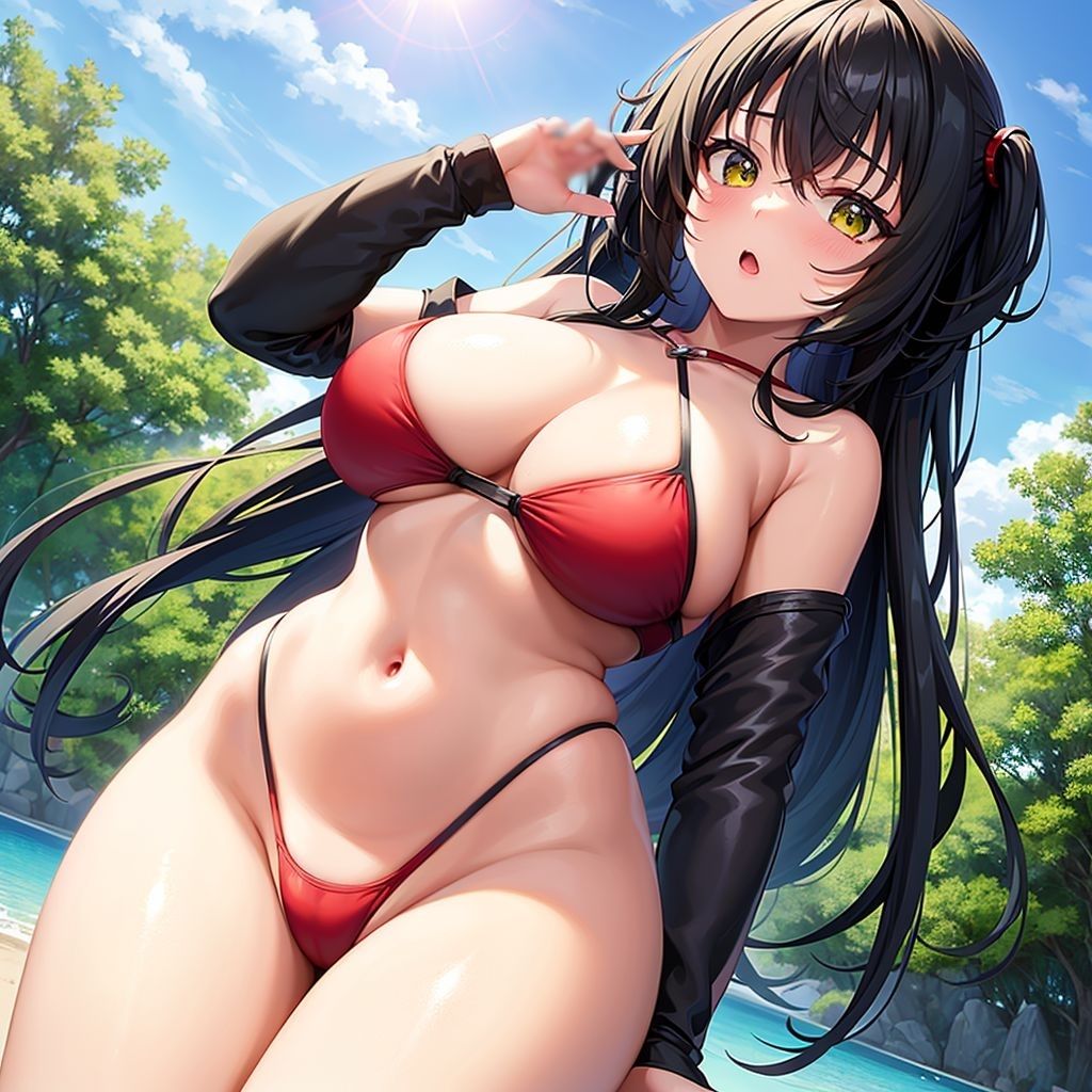 サンプル画像3:ai  グラビアイラスト集  Vol.20(AI美女研究所) [d_554248]