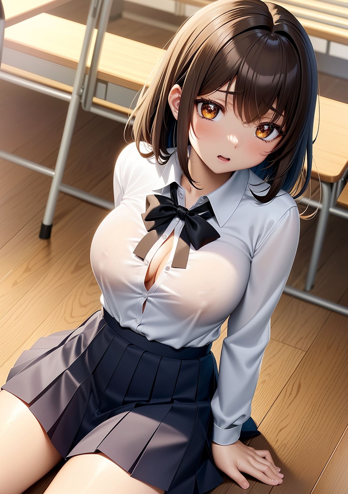 サンプル画像4:無垢な彼女たち  〜制服編〜(熊取屋) [d_554253]