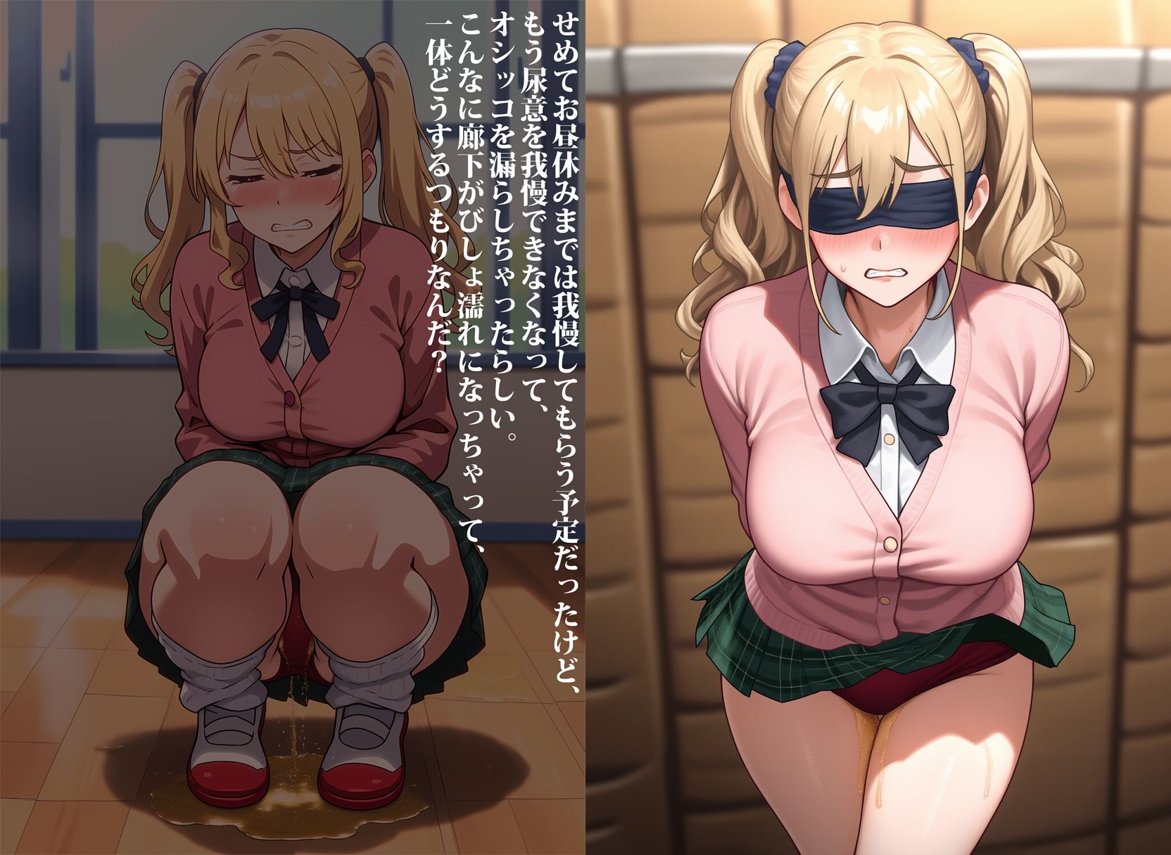 サンプル画像6:生意気ギャルが言いなりになるまで、失禁屈服させた件(性癖ユガ芽) [d_554299]