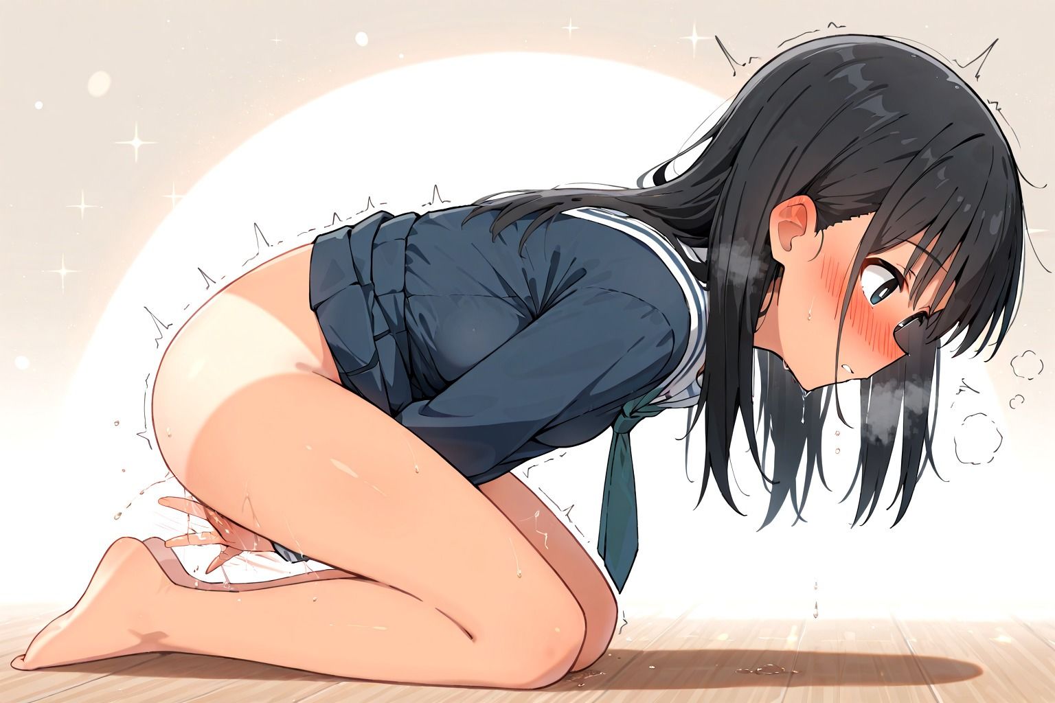 【エロ漫画】イヤがる処女を種付け監禁して連続絶頂の性指導1