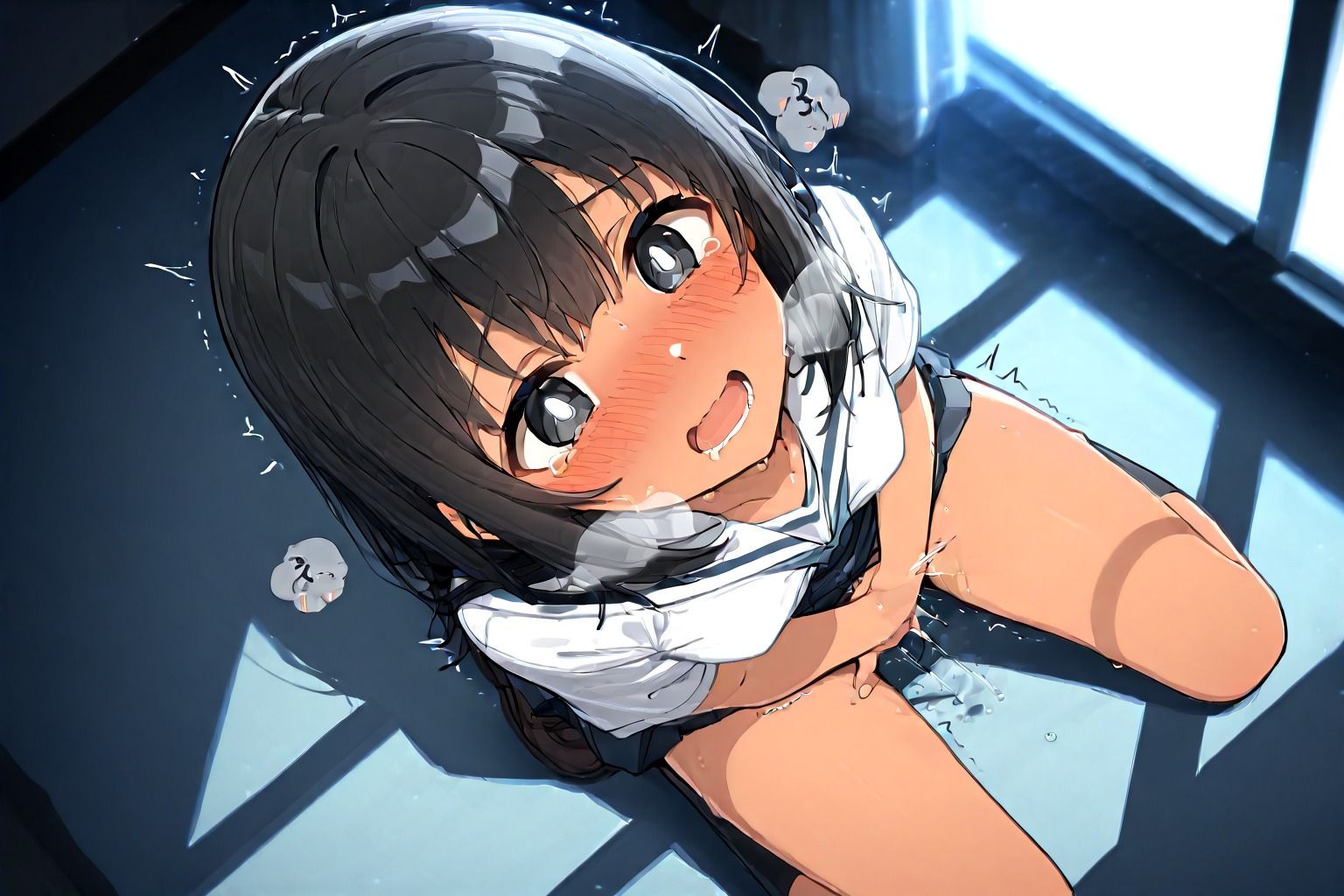 【エロ漫画】イヤがる処女を種付け監禁して連続絶頂の性指導3