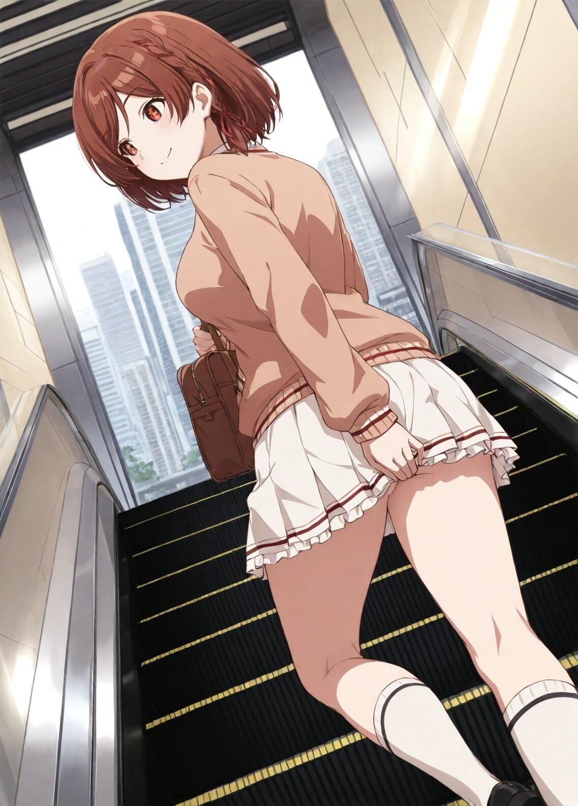 サンプル画像2:「クラスの大嫌いな女子と結婚することになった」桜森朱音セクシー写真集5（全500枚）(人の海) [d_554330]