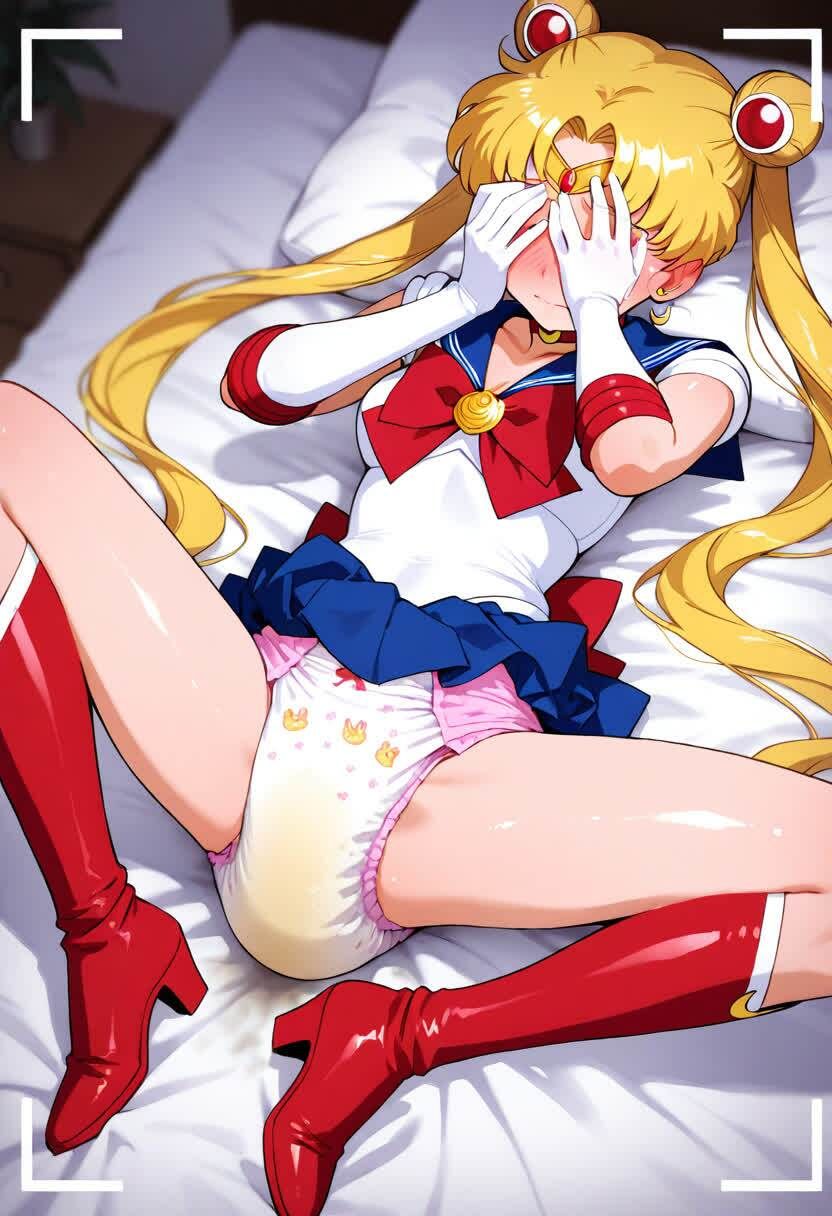 サンプル画像3:盗撮をネタに美〇女戦士に放尿させてみた(manimani) [d_554333]