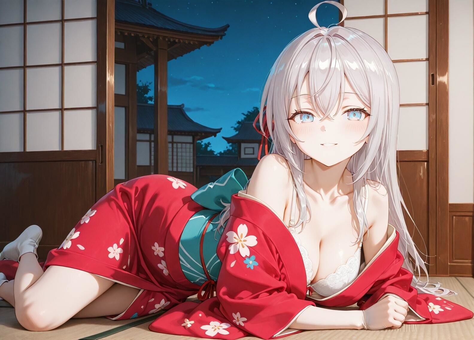 サンプル画像6:「時々ボソッとロシア語でデレる隣のアーリャさん」アリサ・ミハイロヴナ・九条セクシー写真集9（全500枚）(人の海) [d_554359]