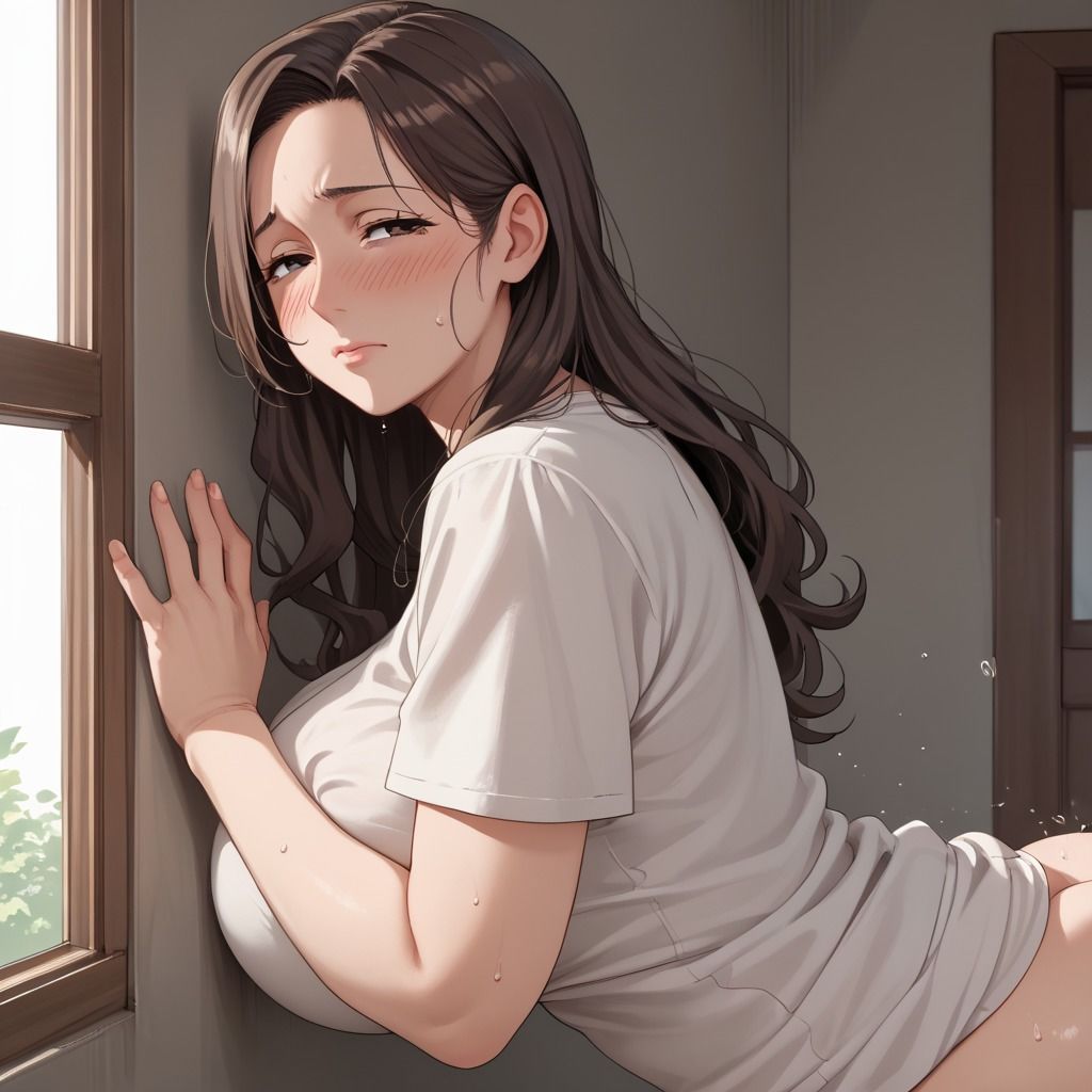 爆乳変態若妻が弱みを握られ生セックスを許してしまった… 画像8