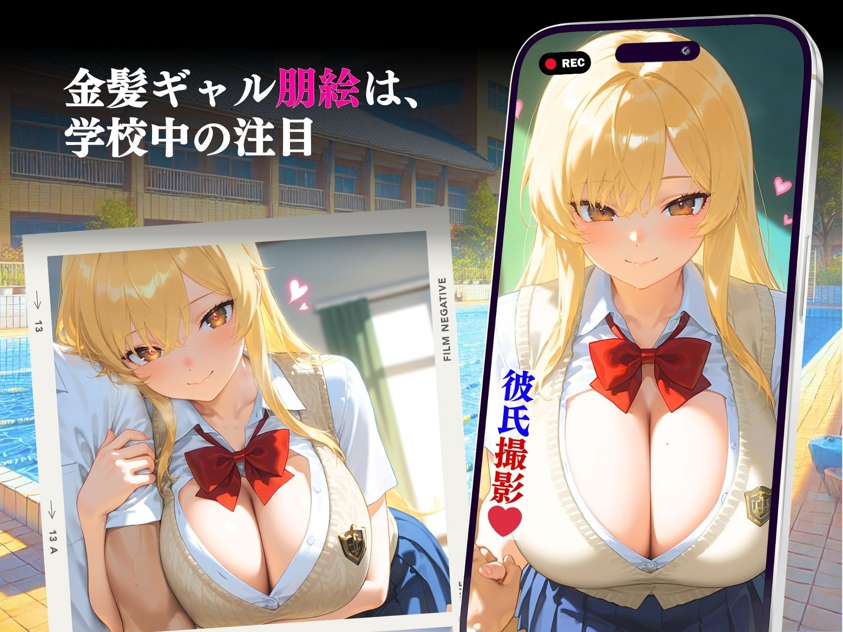 サンプル画像2:爆乳ギャル調教汁だく教育もう飲めないごめんなさい…(推し娘) [d_554432]