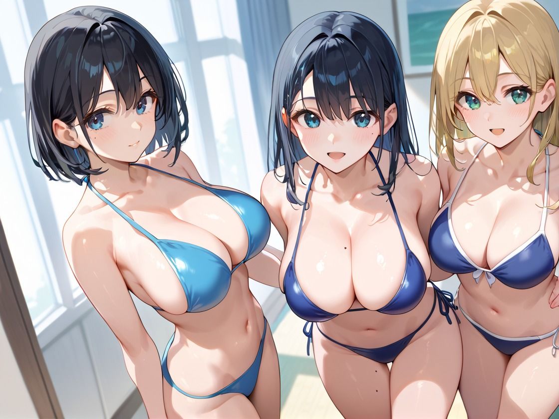 サンプル画像2:水着ハーレムしよっ！(千石まのん) [d_554435]