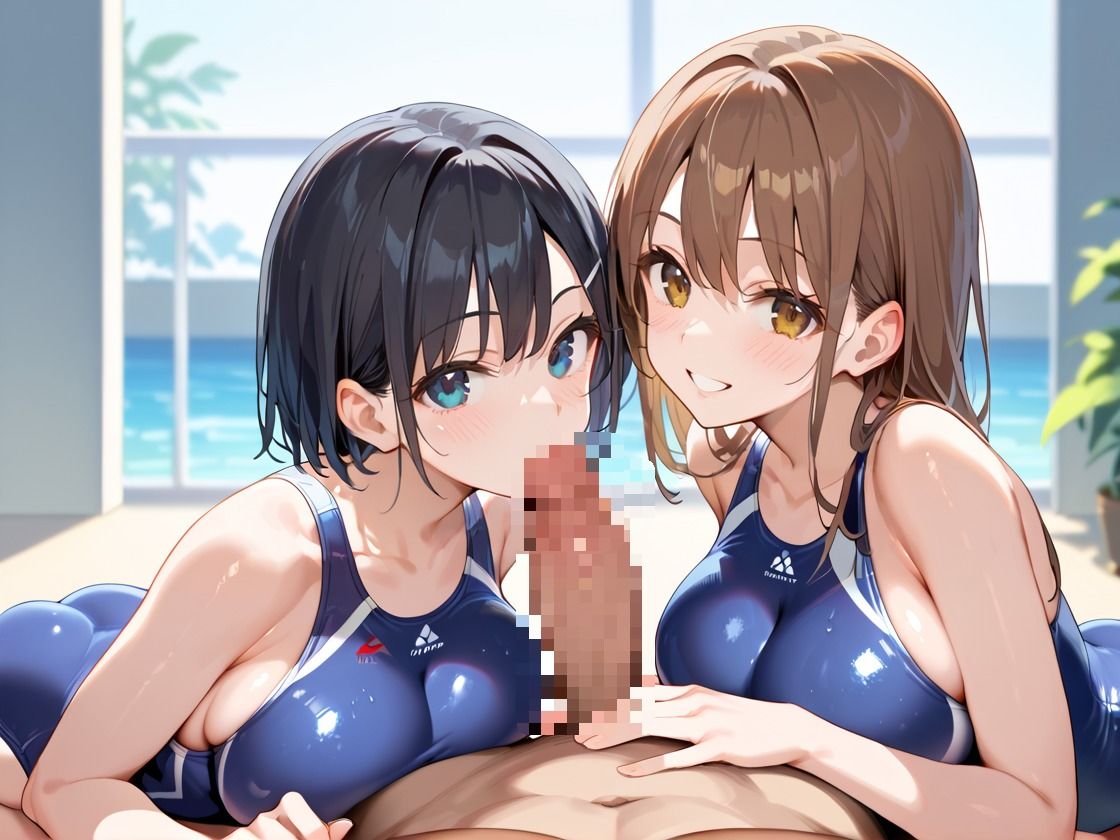 サンプル画像5:水着ハーレムしよっ！(千石まのん) [d_554435]