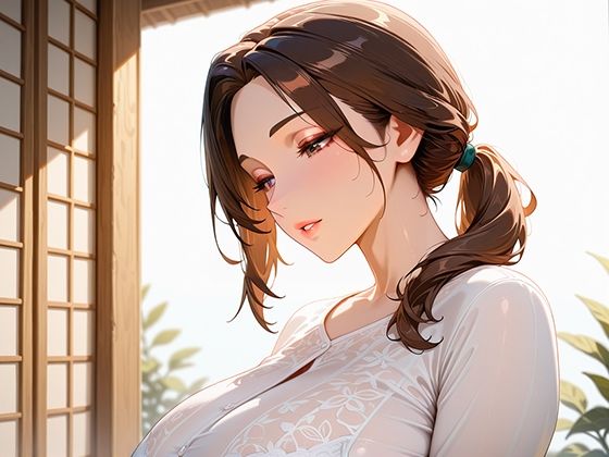 学生バイトとデカ乳シングルマザーの濃厚プルルンSEX 画像1