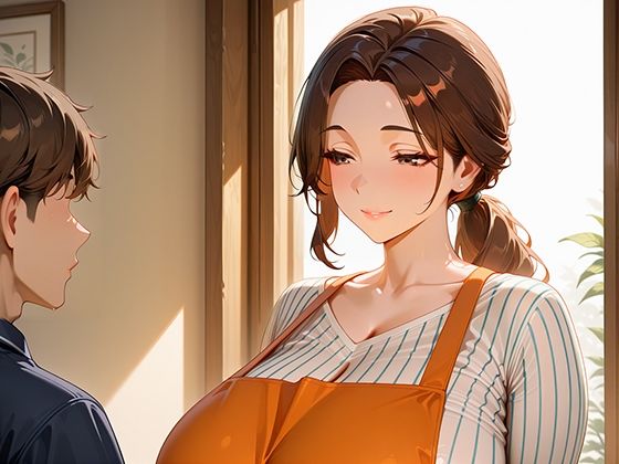 学生バイトとデカ乳シングルマザーの濃厚プルルンSEX 画像2