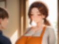 学生バイトとデカ乳シングルマザーの濃厚プルルンSEX