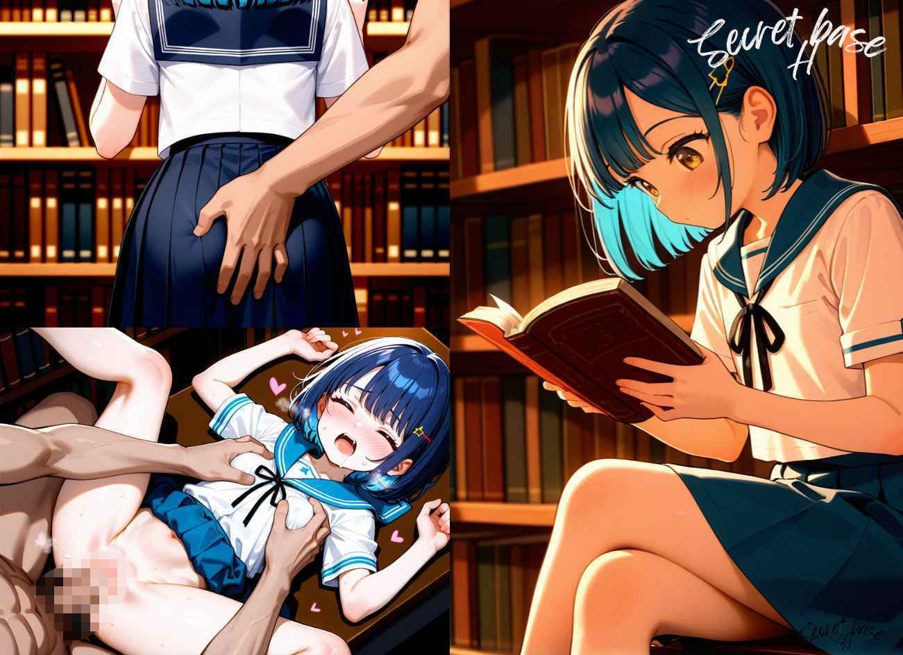 サンプル画像5:転校生の秘密(Secret base Hiro) [d_554550]