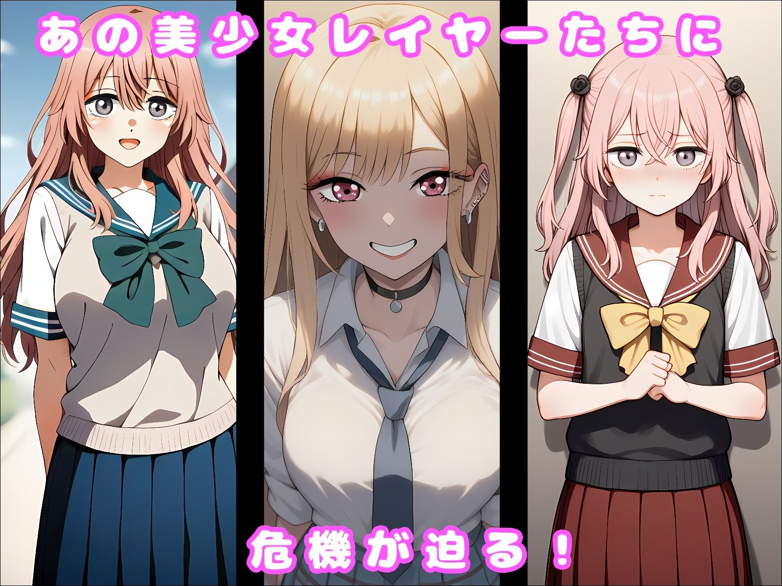 サンプル画像1:催〇おじさんと美少女レイヤーたち(ルビー) [d_554618]