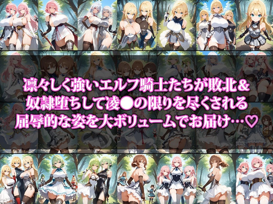 敗北&奴●堕ちしちゃうエルフ騎士さん 画像1