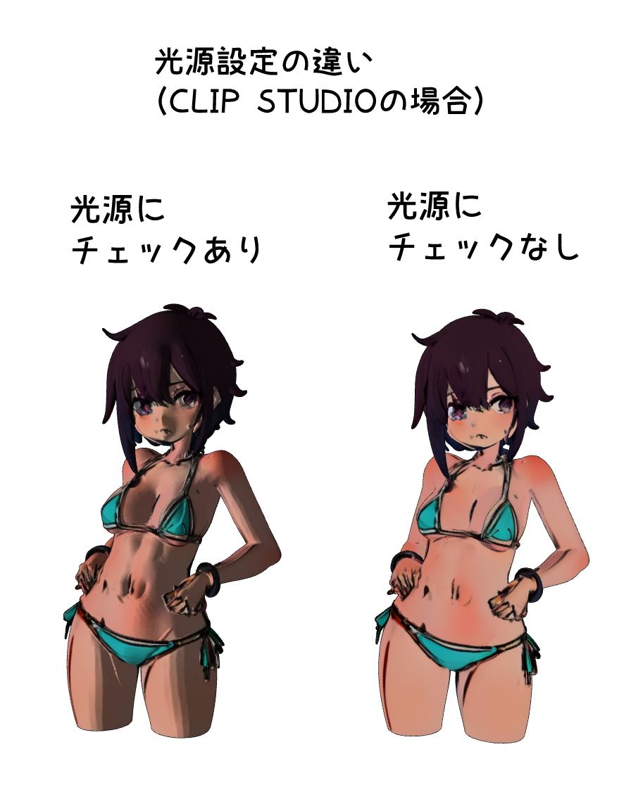 サンプル画像3:成人向けポーズ資料用3Dモデル集 vol.1(ポーズ参考サポート部) [d_554713]