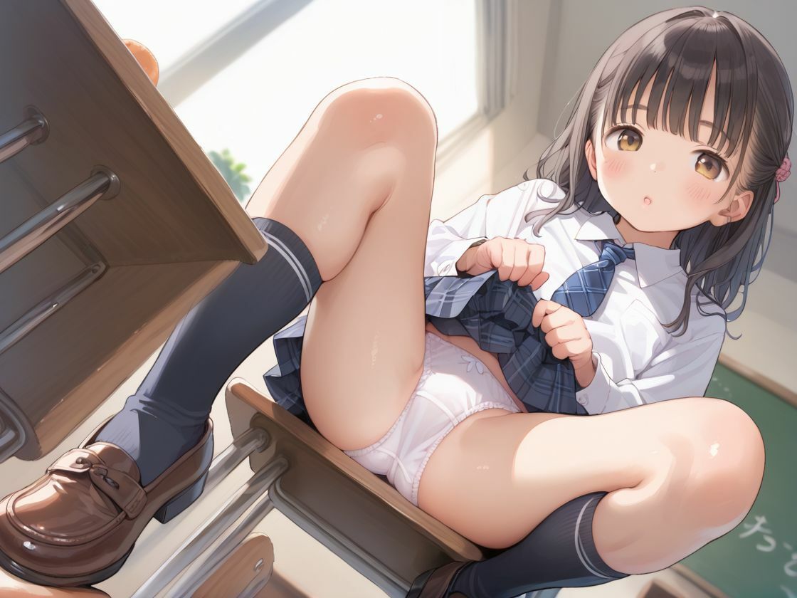 サンプル画像1:パンチラしてくる女子校生を毎日犯しまくる(あんこ) [d_554797]