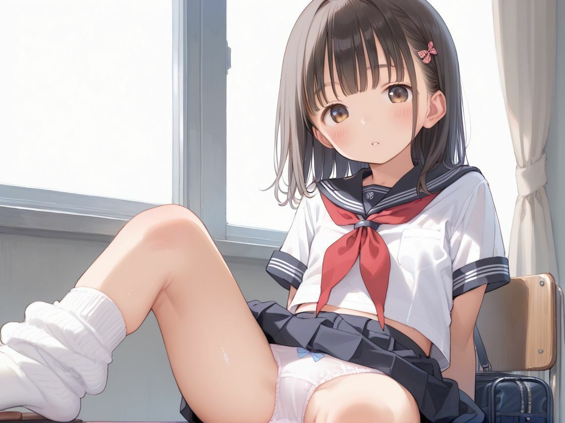 パンチラしてくる女子校生を毎日犯しまくる 画像2