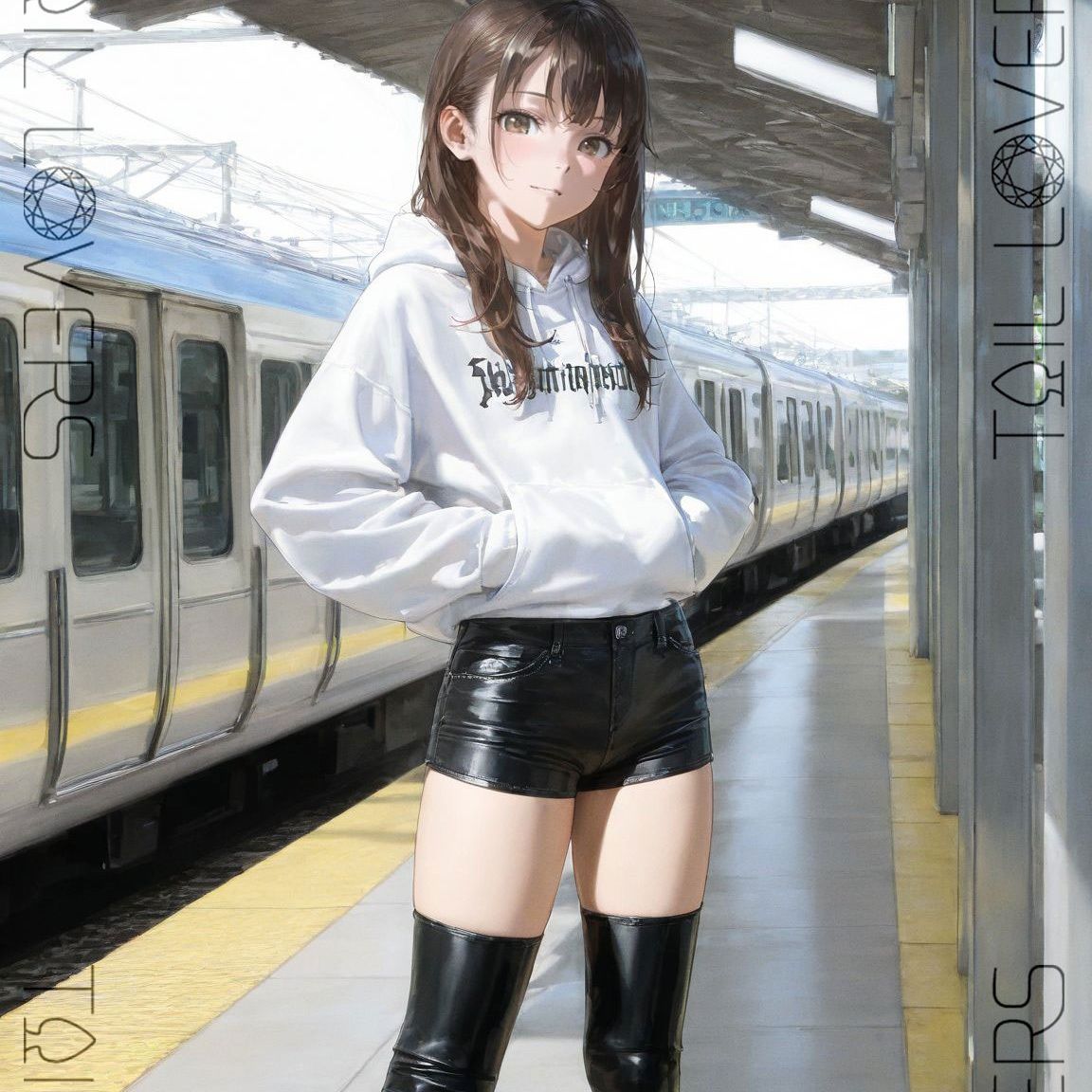 サンプル画像1:バイブ仕込みデート【182枚＋6movies】(TAIL LOVERS) [d_554838]