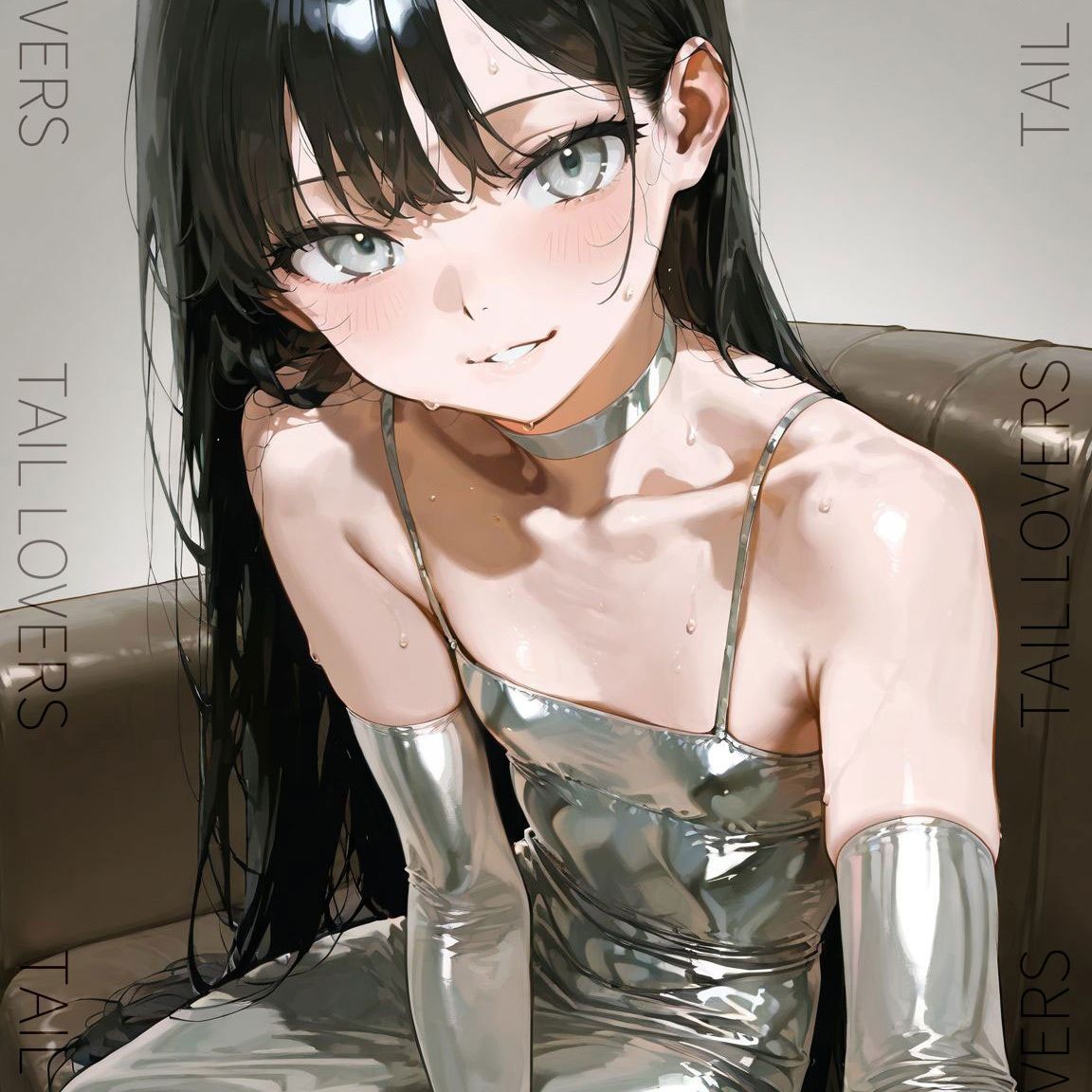 サンプル画像3:光沢ドレスで誘惑してくる彼女【218枚＋3movies】(TAIL LOVERS) [d_554845]