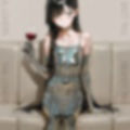 光沢ドレスで誘惑してくる彼女【218枚＋3movies】