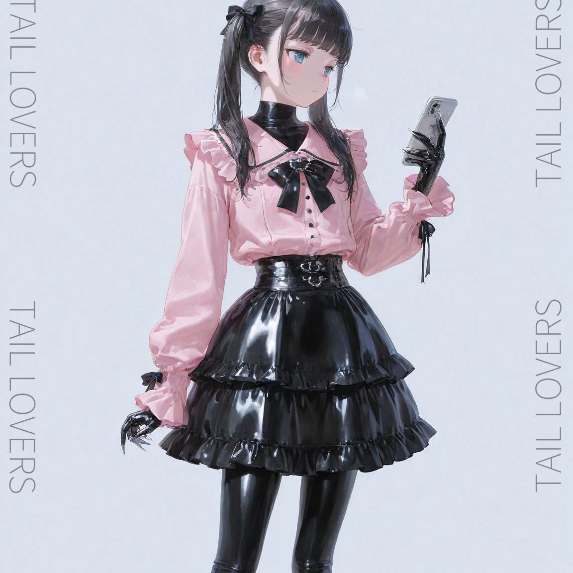 サンプル画像2:地雷系ラバー女子の休日【87枚＋3moive】(TAIL LOVERS) [d_554848]