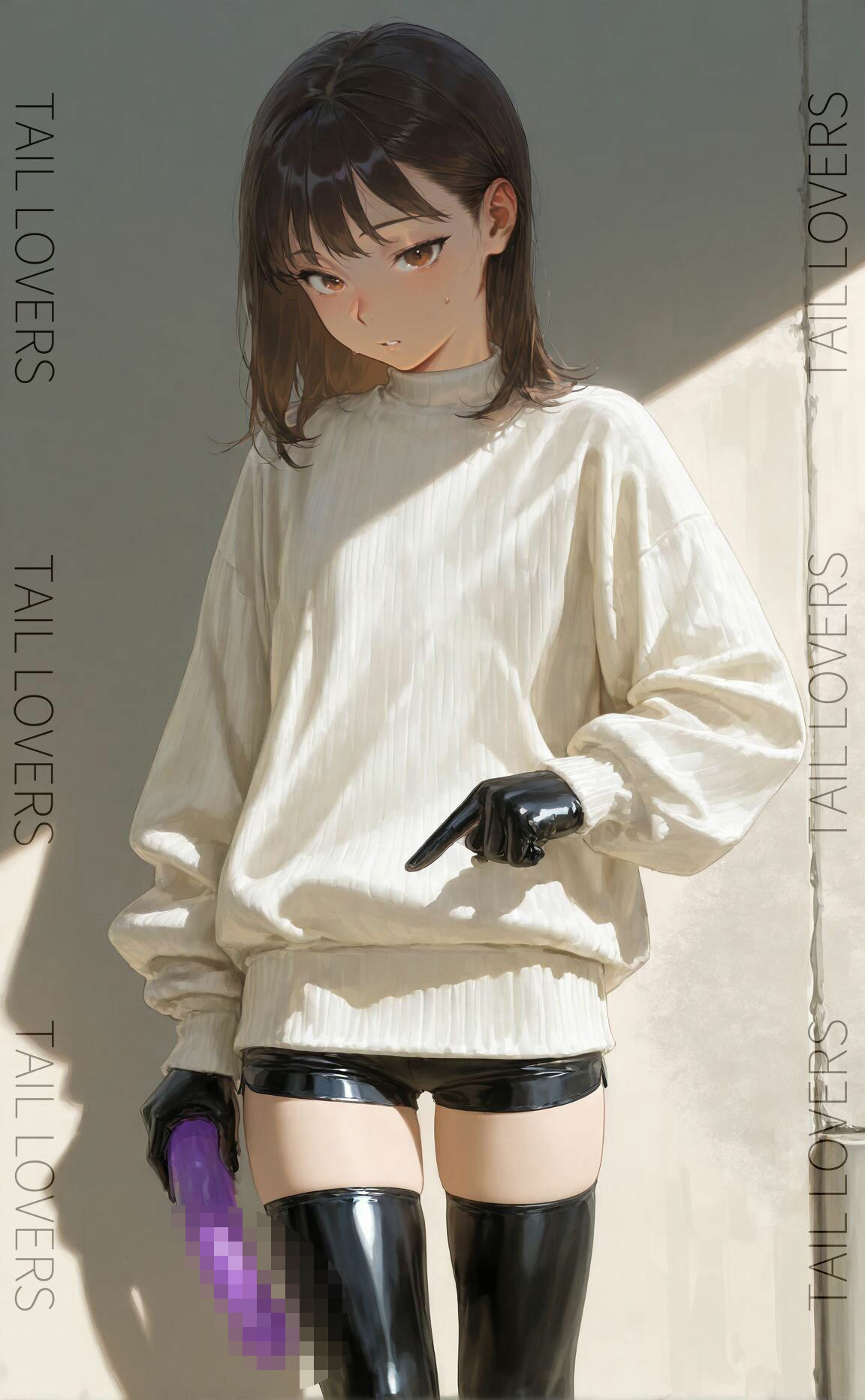 サンプル画像2:イラマスクを着けてデートさせました【186枚＋3movies】(TAIL LOVERS) [d_554849]