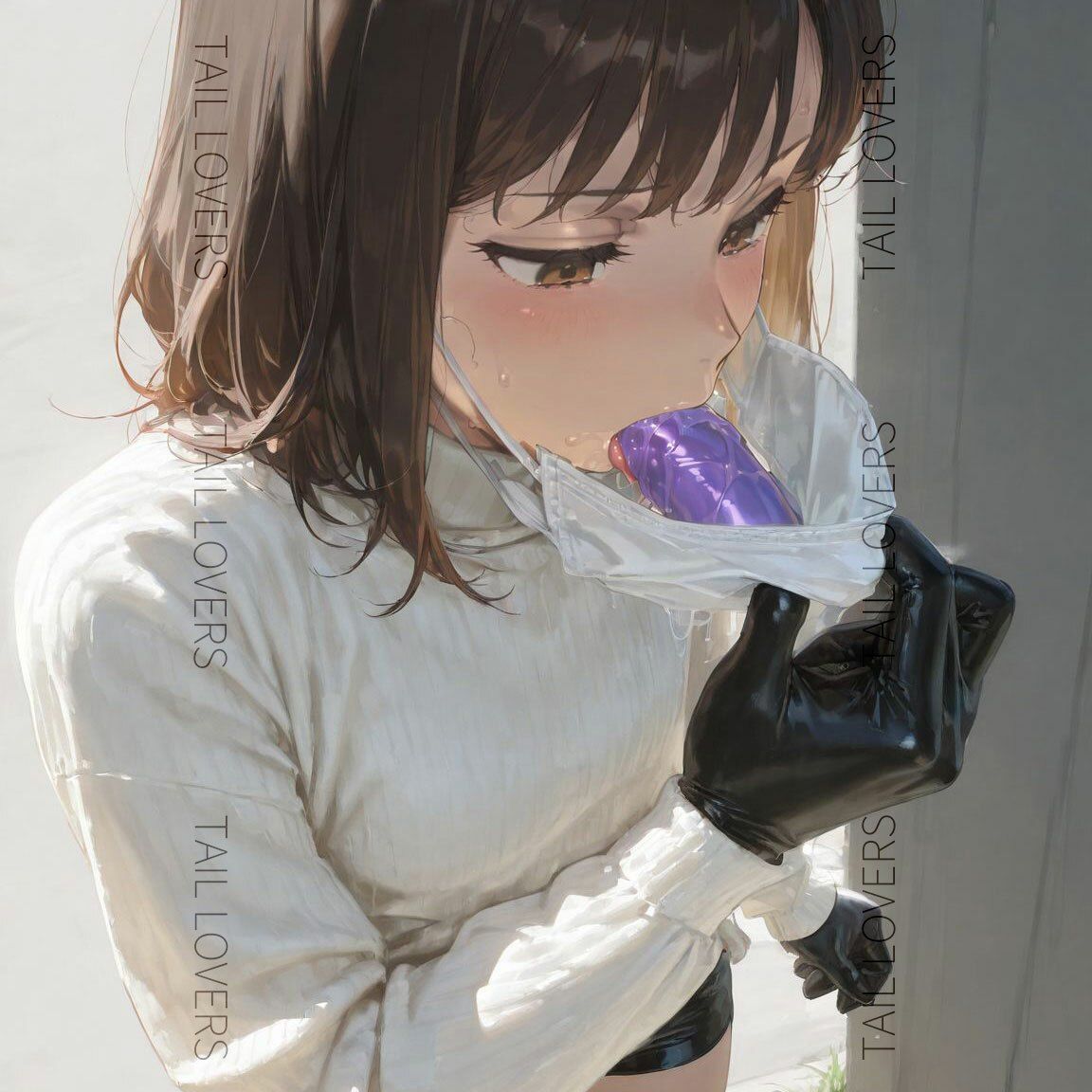 サンプル画像3:イラマスクを着けてデートさせました【186枚＋3movies】(TAIL LOVERS) [d_554849]