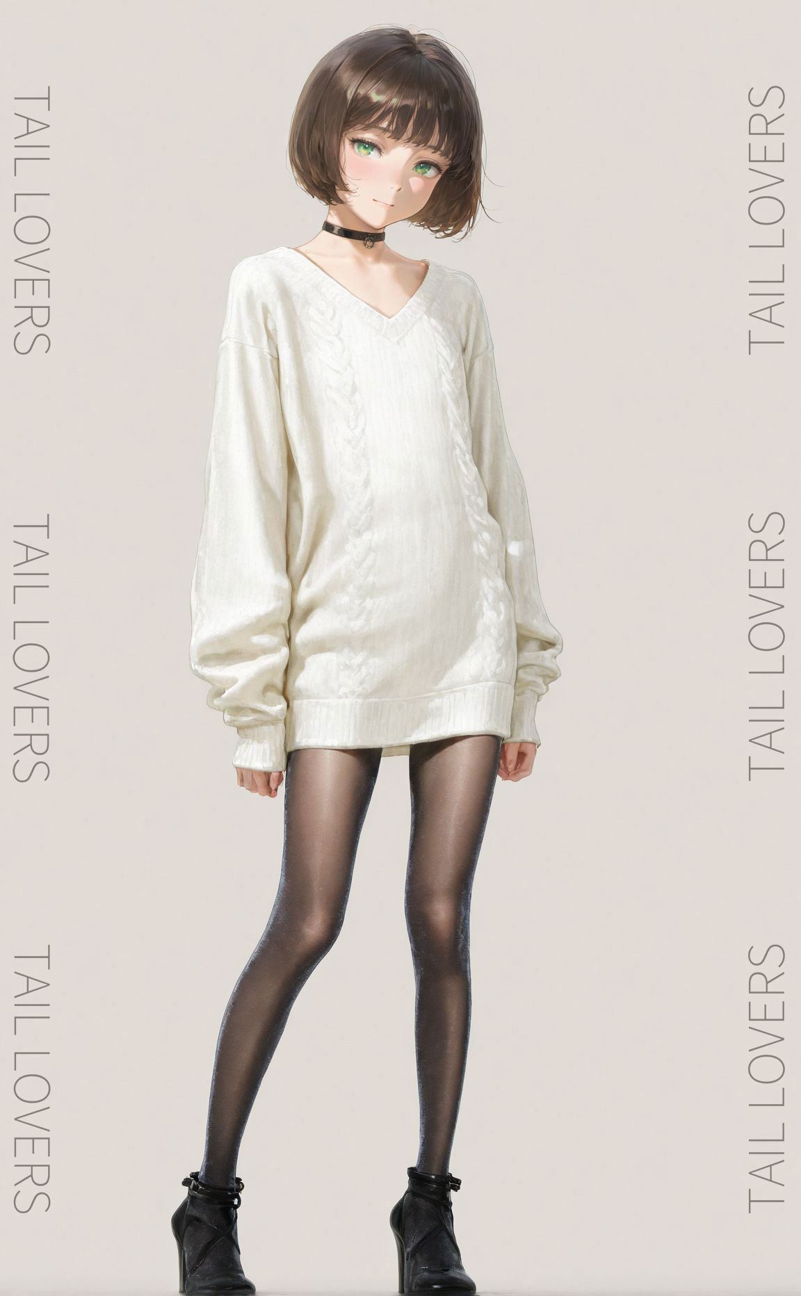 サンプル画像1:光沢パンストで足コキ【290枚＋3movies】(TAIL LOVERS) [d_554853]