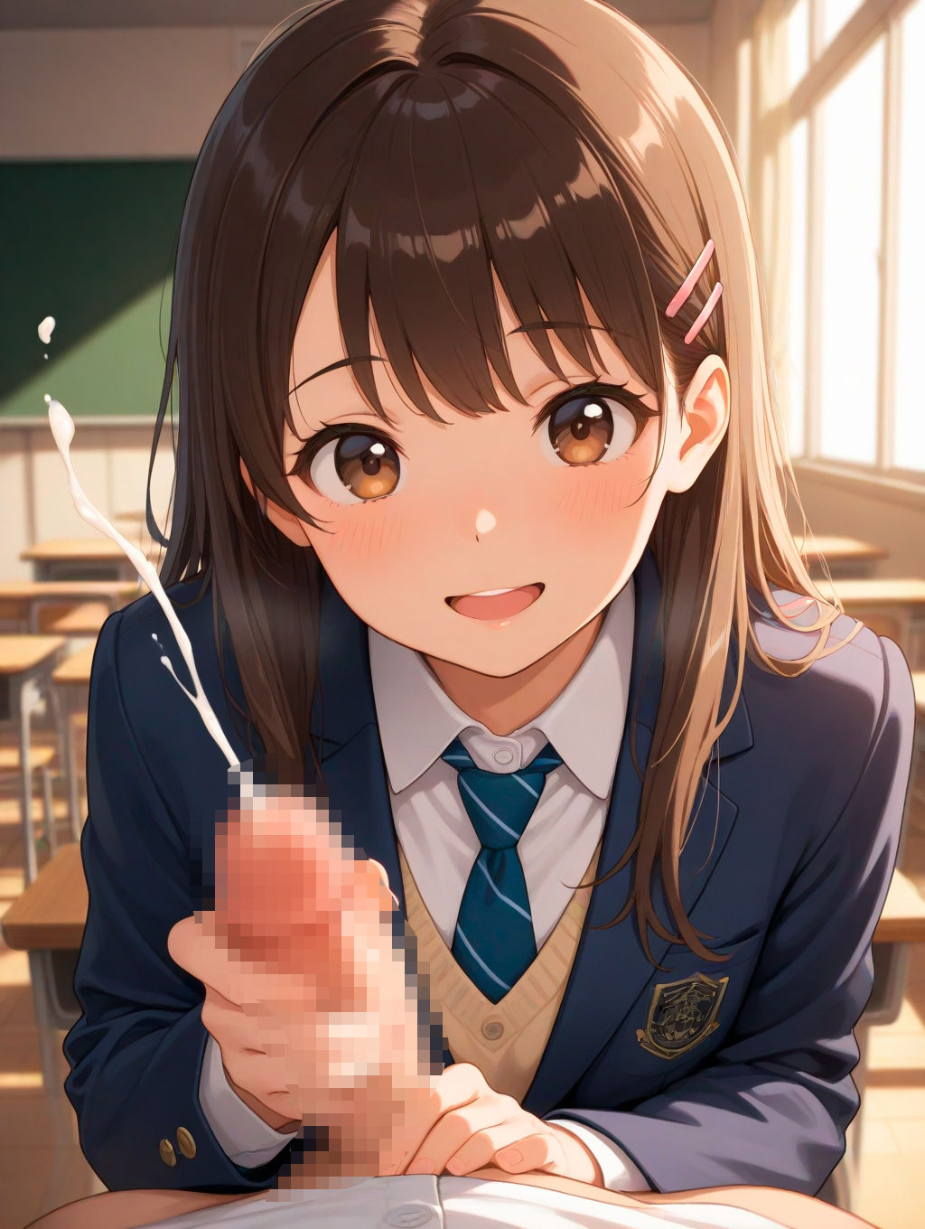 サンプル画像1:令和放課後恋愛白書(麻坂乃46) [d_554890]