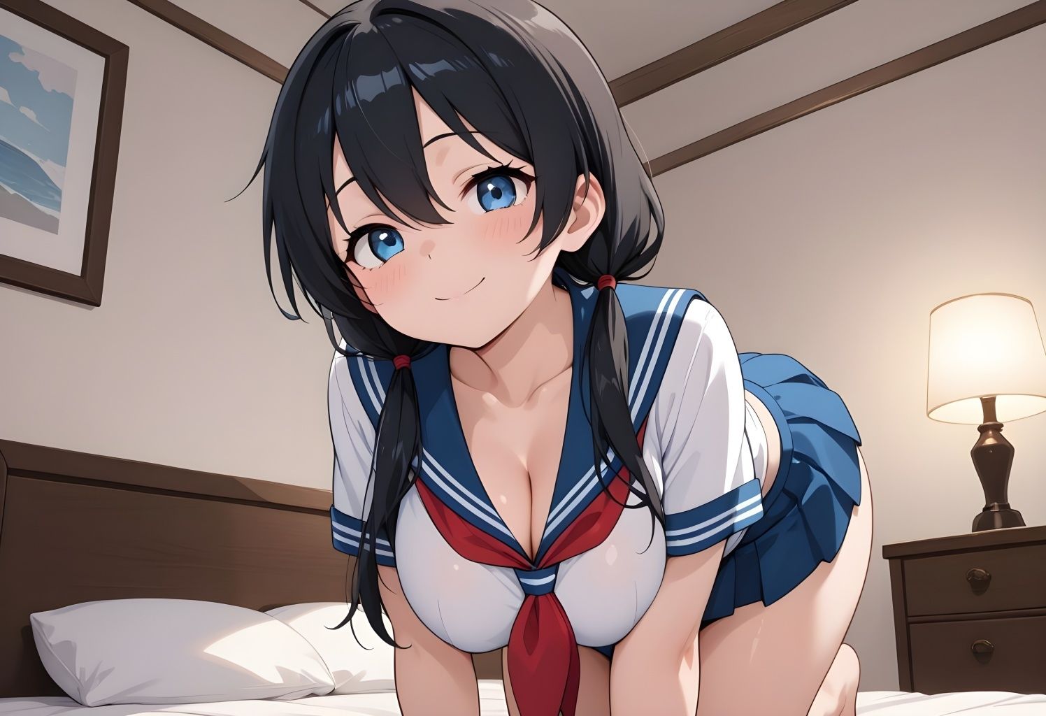 サンプル画像2:妹のおっぱいで兄の理性崩壊？(エロ未来) [d_554898]