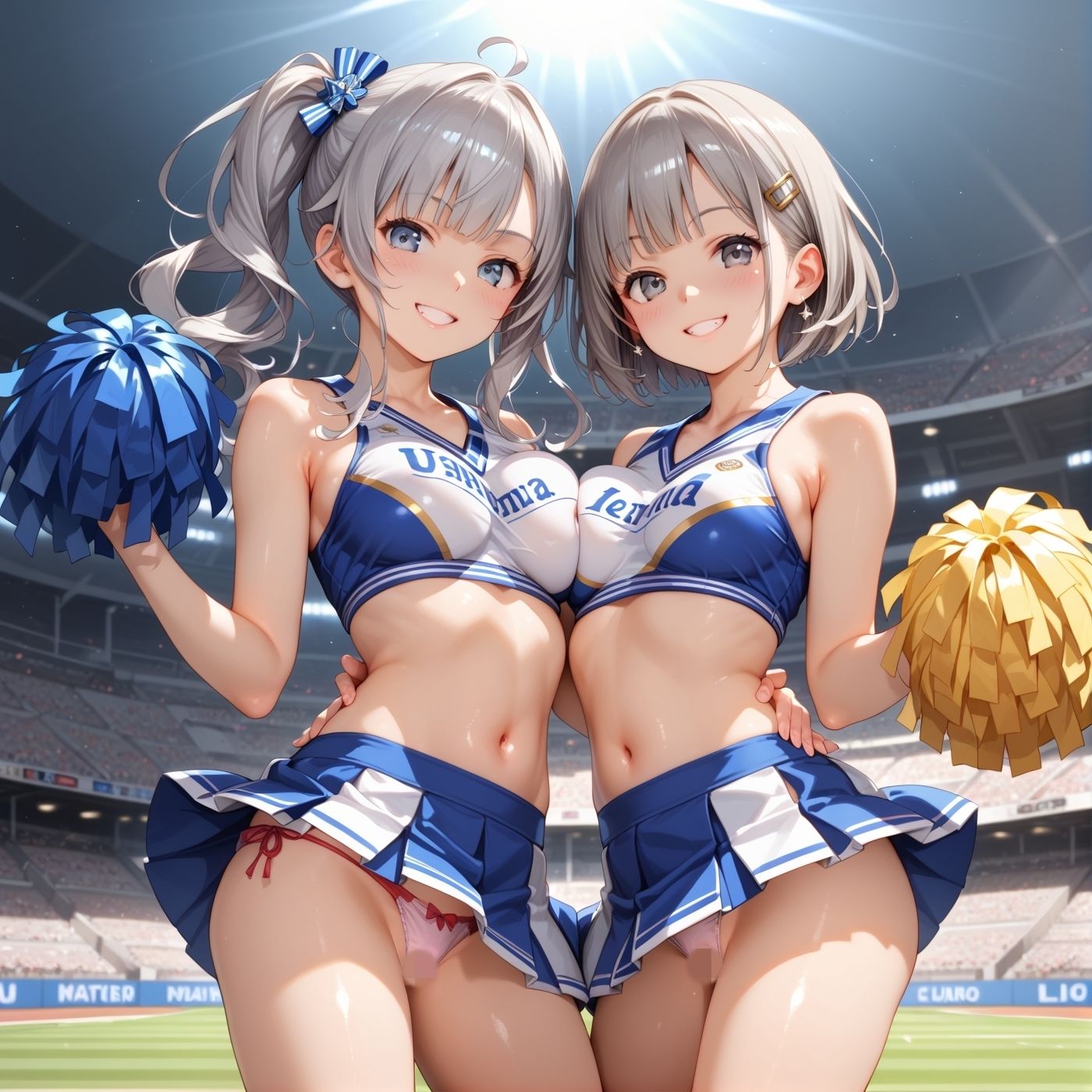 サンプル画像5:学園性活！もっと見て？しまくりチア部【チア部の厳選CG250枚収録】(アオとハル) [d_554915]