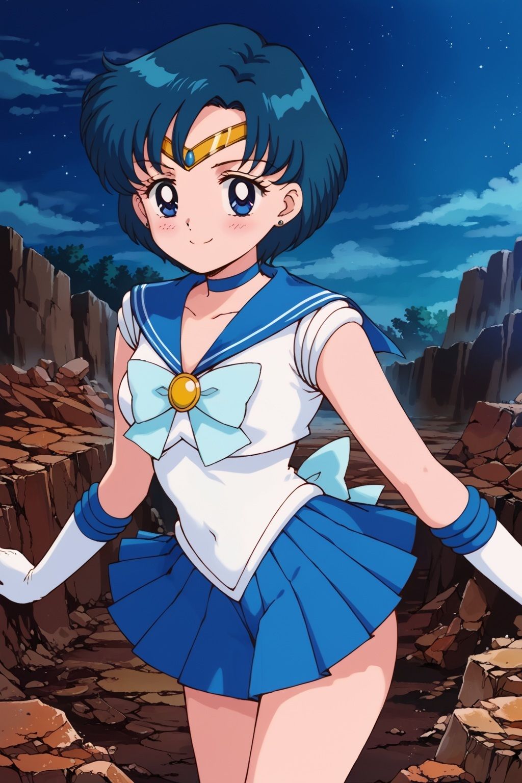 サンプル画像1:敗北ヒロイン 美少女戦士マーキュリーの陥落(ファルコンα) [d_554938]