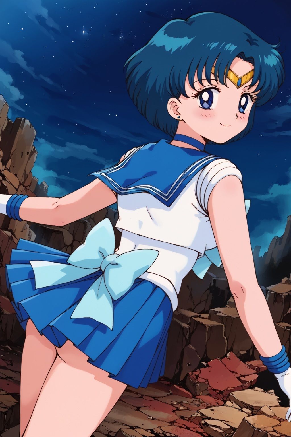 サンプル画像2:敗北ヒロイン 美少女戦士マーキュリーの陥落(ファルコンα) [d_554938]