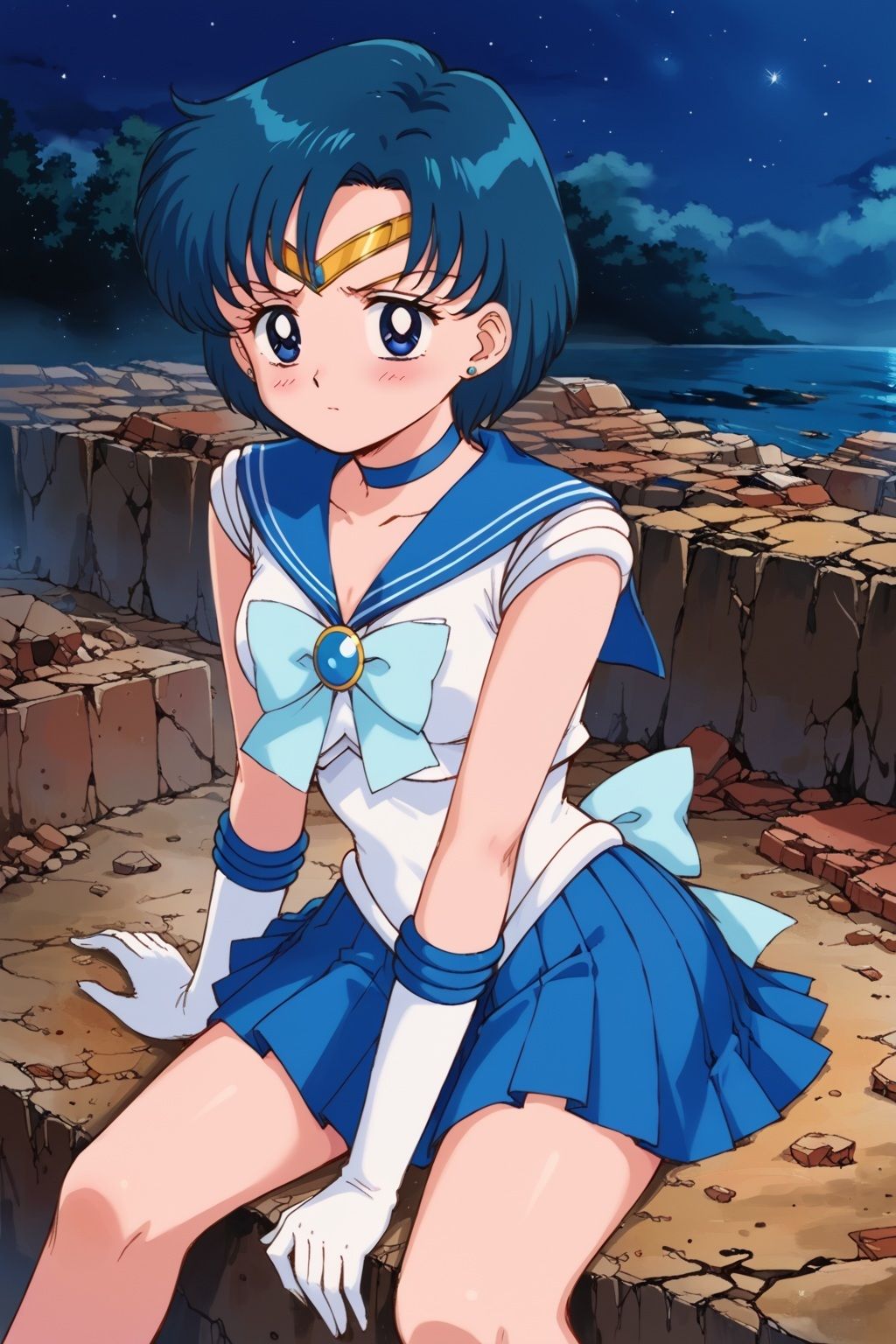 サンプル画像3:敗北ヒロイン 美少女戦士マーキュリーの陥落(ファルコンα) [d_554938]