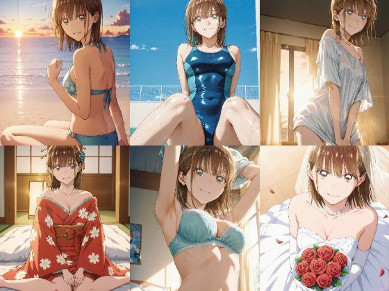 「アオのハコ」鹿野千夏セクシー写真集9（全500枚）